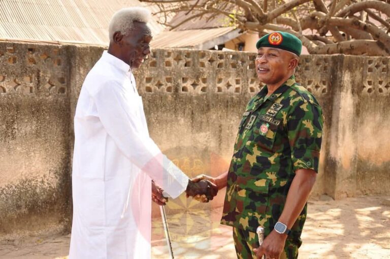 Nigerian Army Honours 106-Year-Old World War II Veteran in Taraba