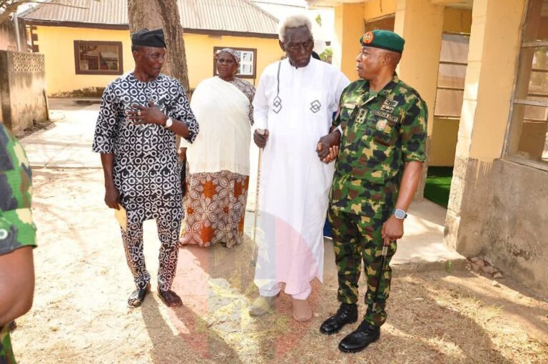 Nigerian Army Honours 106-Year-Old World War II Veteran in Taraba