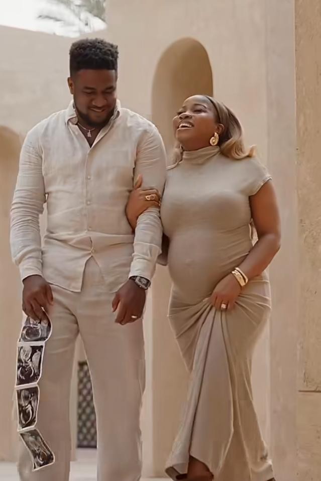 Veekee James, Husband Expect First Child