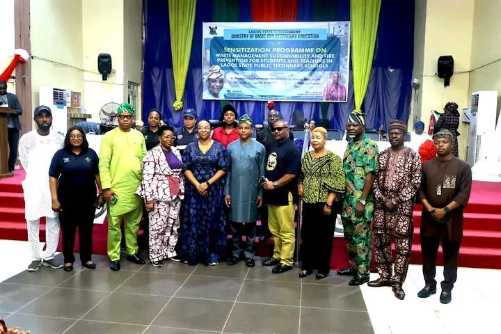 ‎Lagos Empowers Students as Safety Ambassadors on Environment, Fire Safety