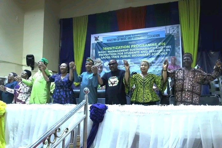 ‎Lagos Empowers Students as Safety Ambassadors on Environment, Fire Safety