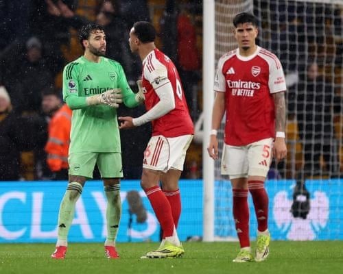 Arteta Accepts Blame After Arsenal Draw