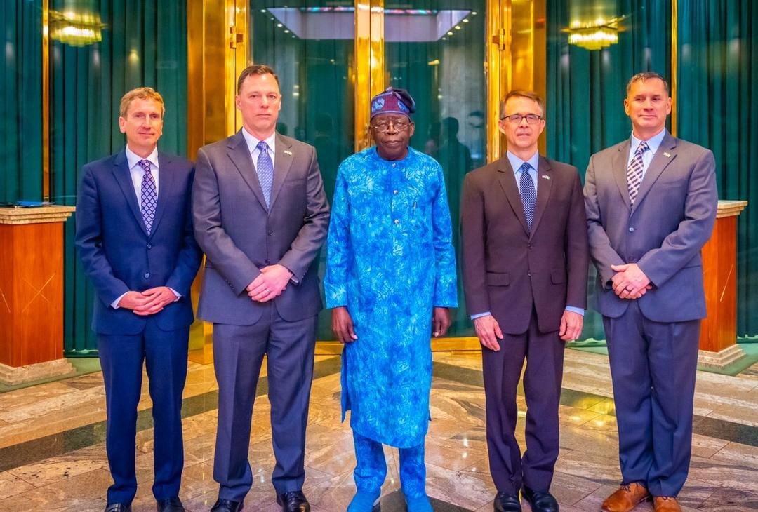 Tinubu Meets AFRICOM Commander as Nigeria, U.S. Strengthen Security Ties