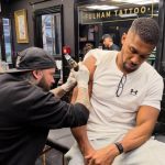 Anthony Joshua Gets Tribute Tattoos for Friends Lost