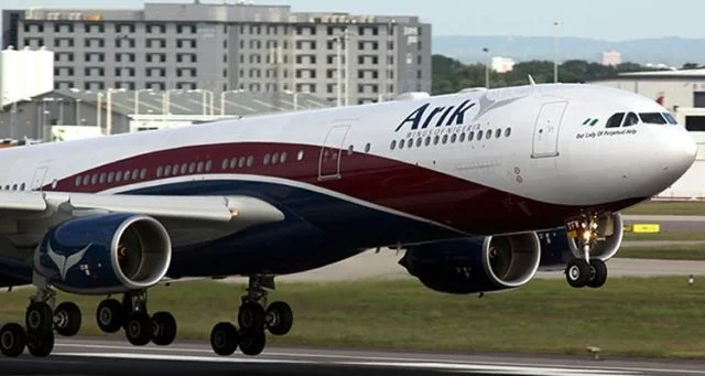 Arik Air Aircraft Diverts To Benin Engine Failure