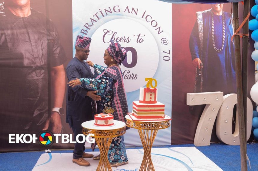 PHOTOSTORY: Prof. Taiwo Marks 70 in Grand Celebration