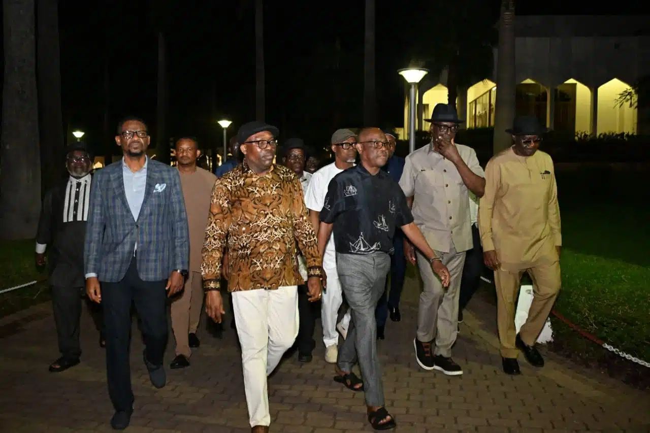 Wike, Fubara exit Villa together after Tinubu meeting