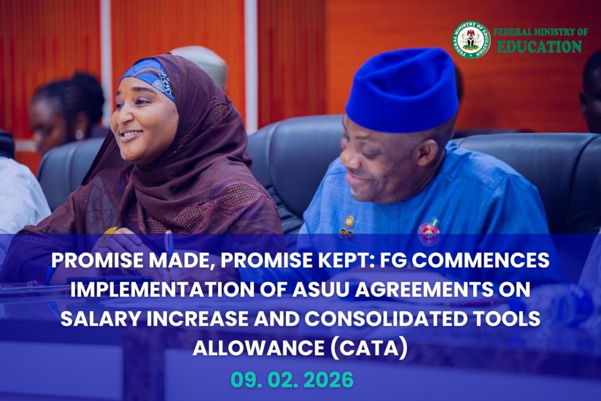 ‎ASUU Agreement: FG Commences Payment of Enhanced Academic Allowances