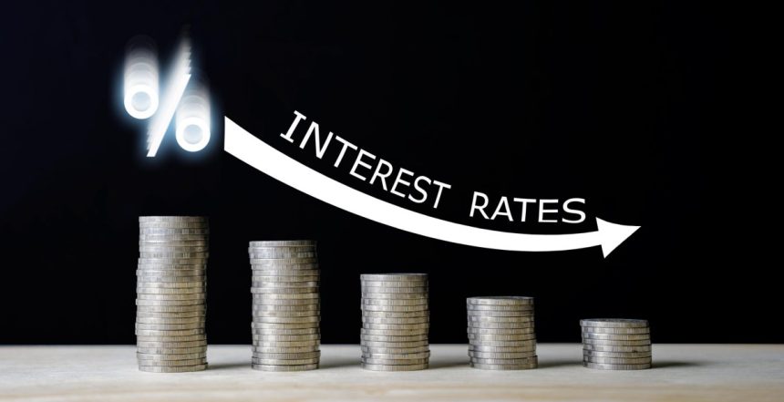 An illustration of interest rate cut