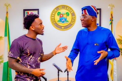 Kai Cenat Meets Sanwo-Olu During Lagos Visit