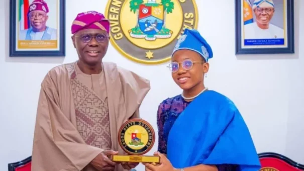 14-Year-Old Student Becomes Lagos One-Day Governor