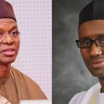 Former Kaduna State Governor, Nasir El-Rufai and National Security Adviser (NSA), Nuhu Ribadu