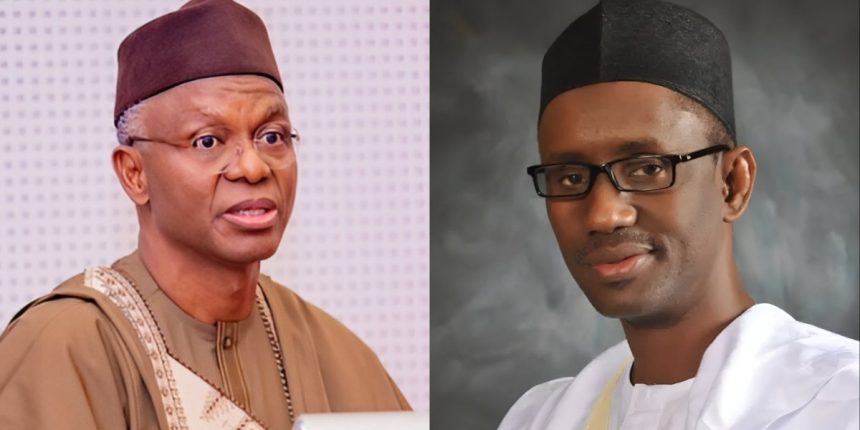 Former Kaduna State Governor, Nasir El-Rufai and National Security Adviser (NSA), Nuhu Ribadu