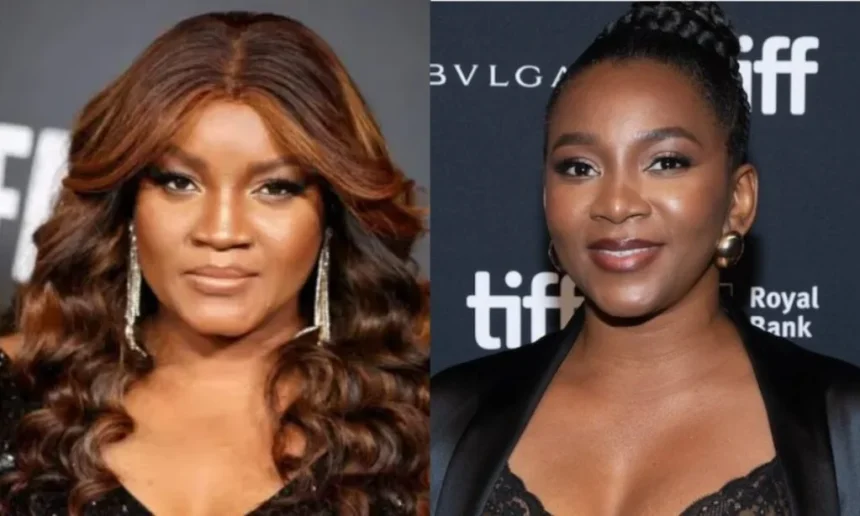 Omotola Debunks Feud Claims With Genevieve