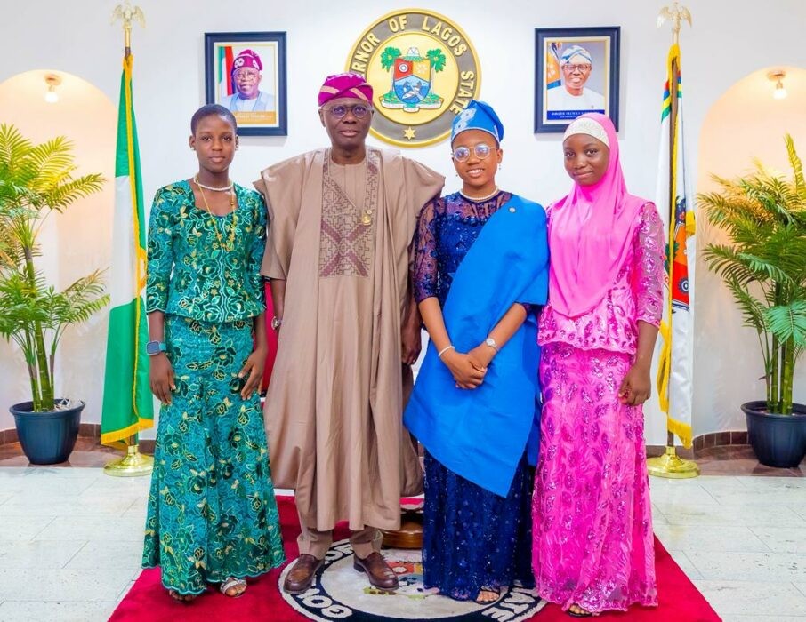 14-Year-Old Student Becomes Lagos One-Day Governor