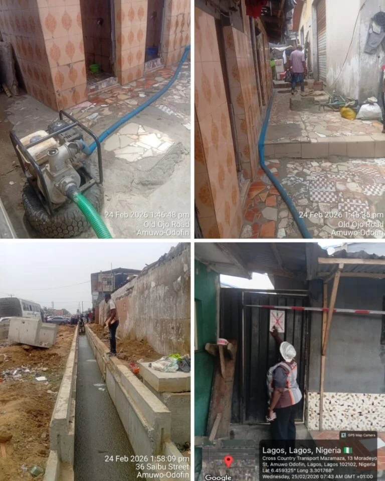 Lagos Seals Public Toilet for Dumping Sewage into Drainage