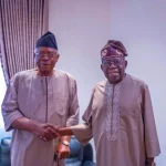 President Receives Gen. Danjuma at State House