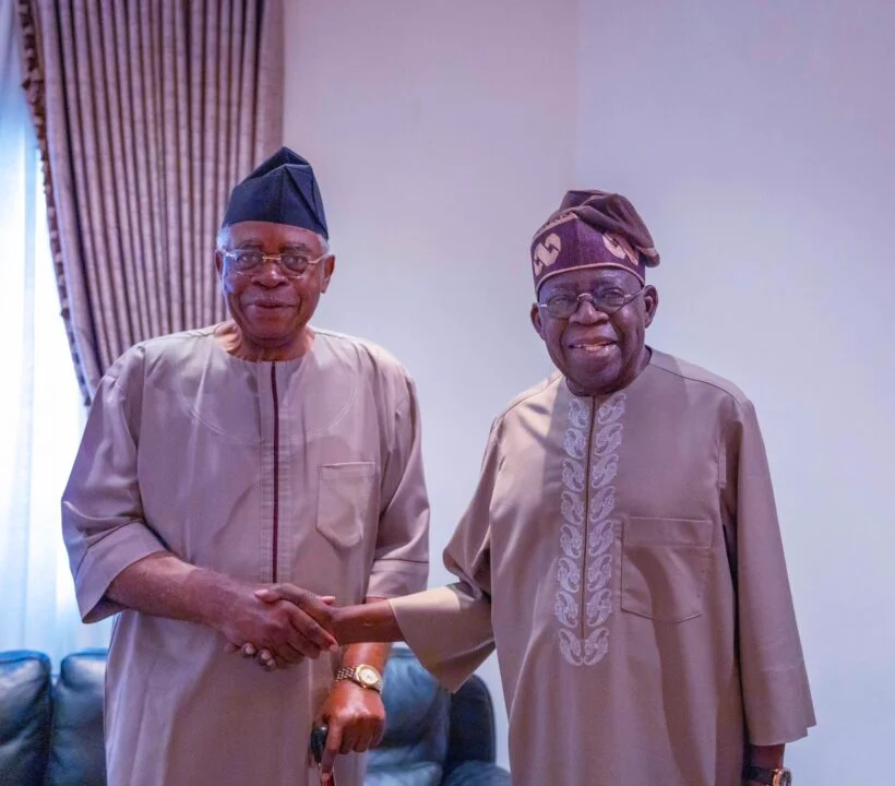 President Receives Gen. Danjuma at State House