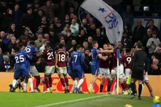 FA Fines Chelsea, West Ham After Mass Brawl At Stamford Bridge