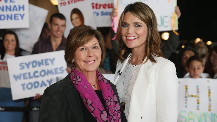 Nancy Guthrie and Savannah Guthrie