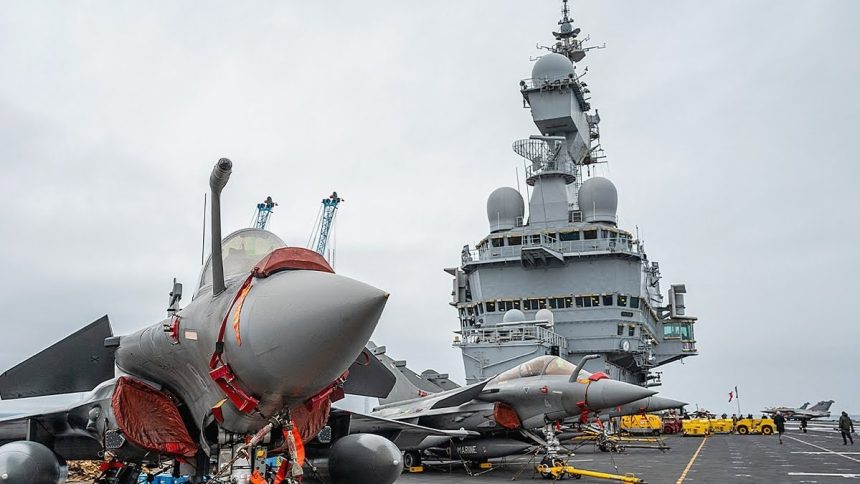 Sweden Jams Suspected Russian Drone Near French Carrier