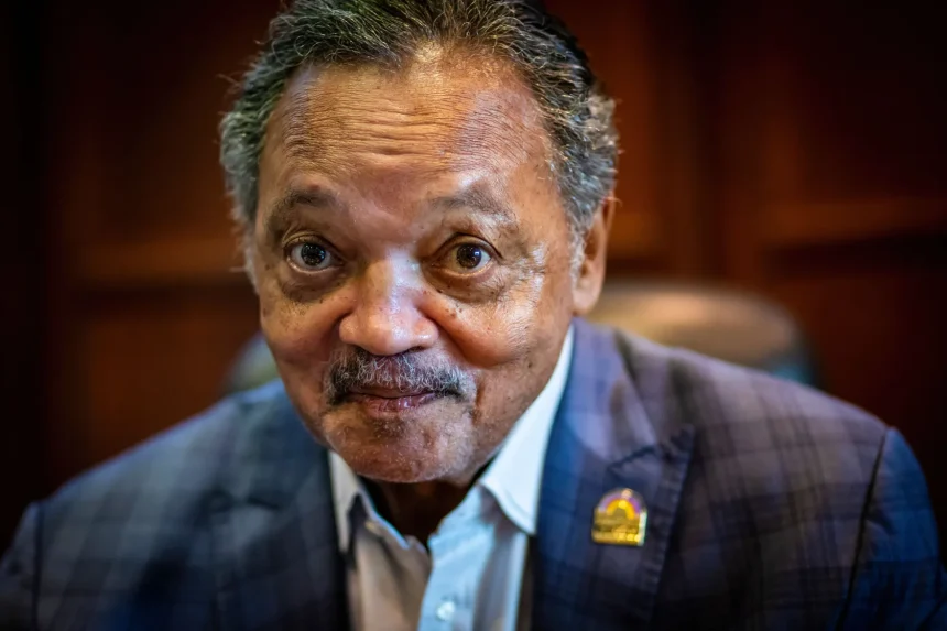 Former US presidential candidate and Civil Rights icon, Jesse Jackson (Photo: Ashlee Rezin/Sun-Times file)