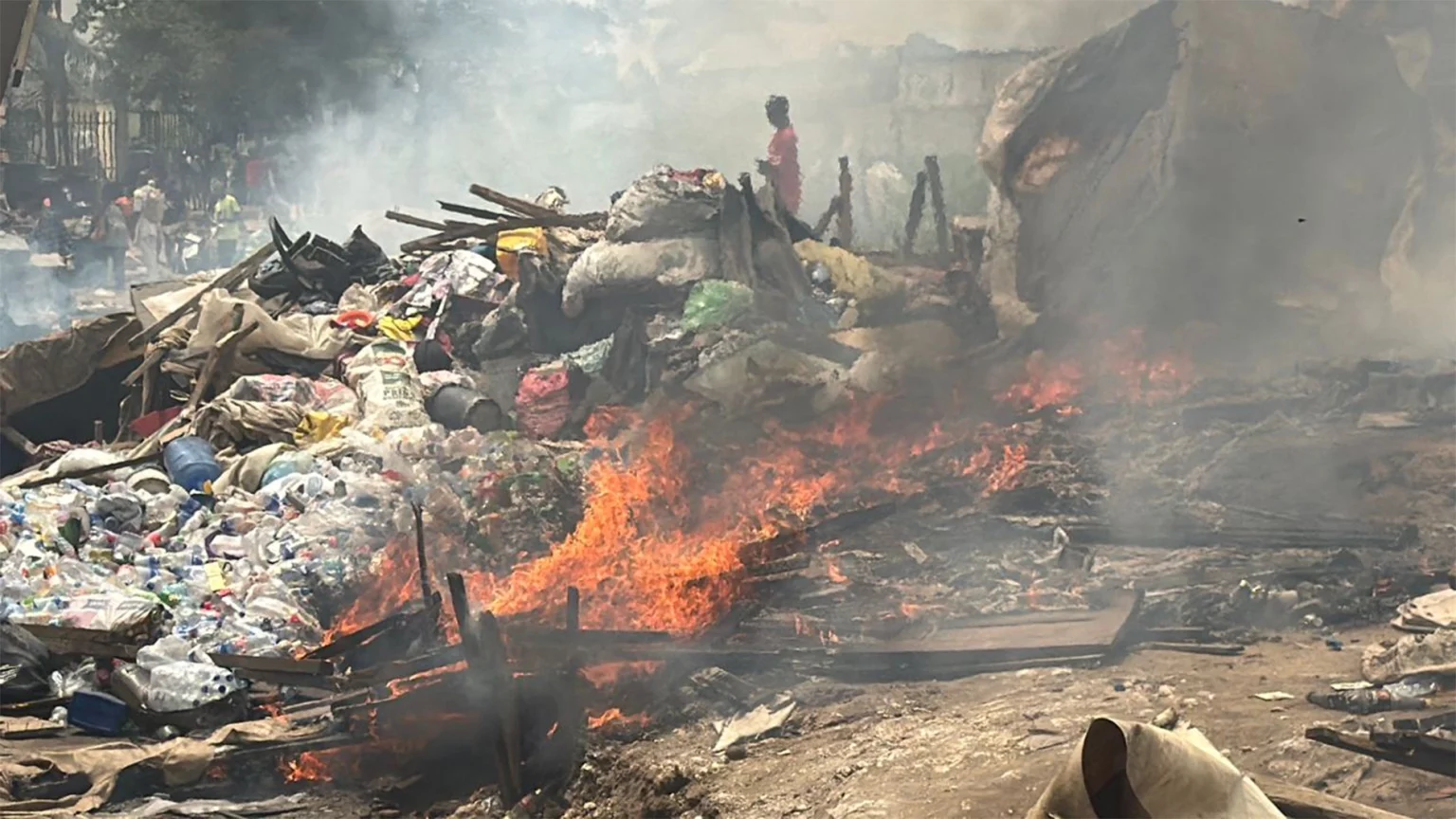 KAI Clears Makeshift Structures Along Mass Burial Canal in Lagos