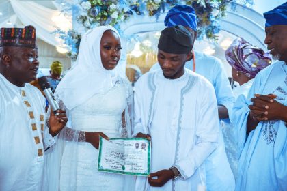Halimot, Saheed Seal Their Love in Sacred Nikkah Rite