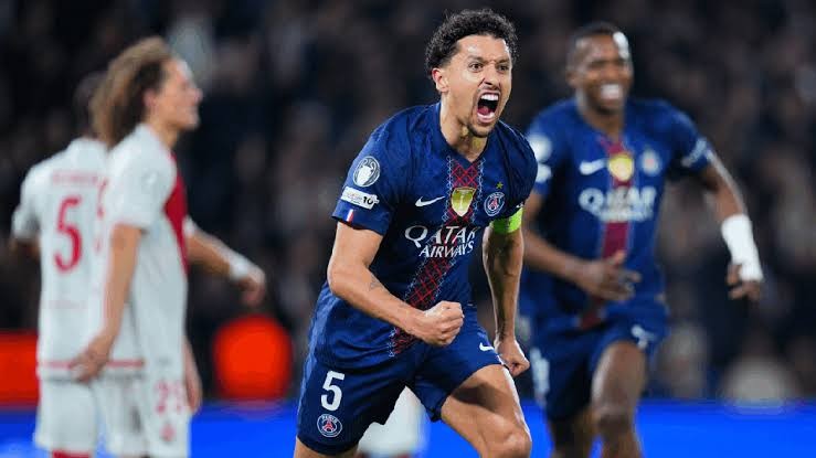 PSG Edge Monaco to Reach Champions League Last 16