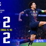 PSG Edge Monaco to Reach Champions League Last 16