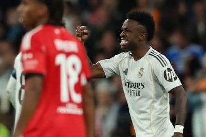 Arbeloa praises Vinícius after Madrid win Benfica