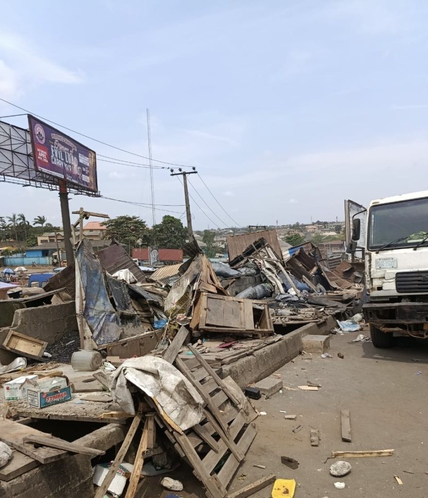 Sango Tollgate: Ogun Govt Dismantles Illegal Structures to Prevent Tragedies