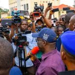 Edo Governor Okpebholo Joins Residents in Benin Protest Over Persistent Blackouts
