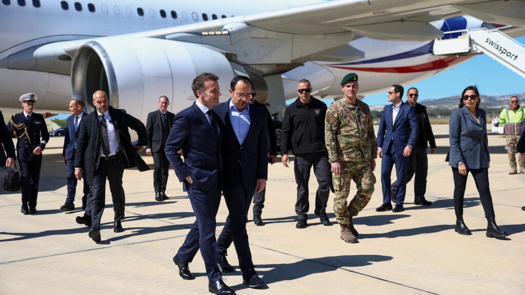 Macron Meets Cyprus, Greece Leaders as France Deploys Carrier