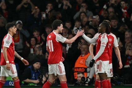 Arsenal Cruise Into UEFA Champions League Quarters
