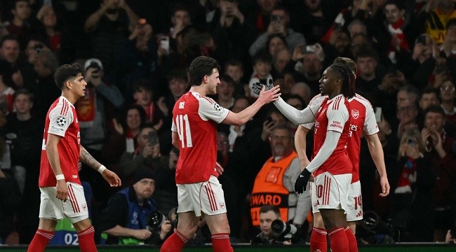Arsenal Cruise Into UEFA Champions League Quarters