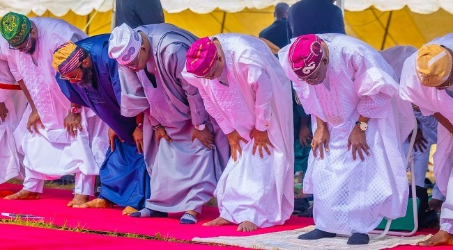 Tinubu Felicitates Muslims, Urges Unity and Compassion at Eid