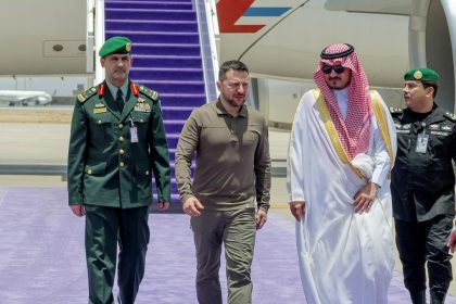 Zelenskiy Visits Saudi Arabia to Boost Middle East Ties