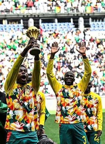 Senegal Parade AFCON Trophy Despite Title Loss