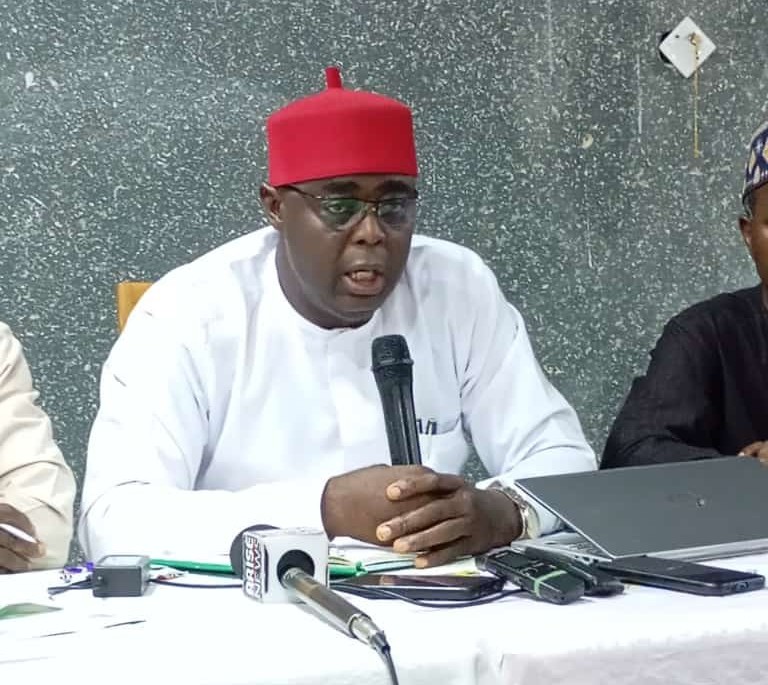 AMLSN National President, Dr. Casmir Ifeanyi