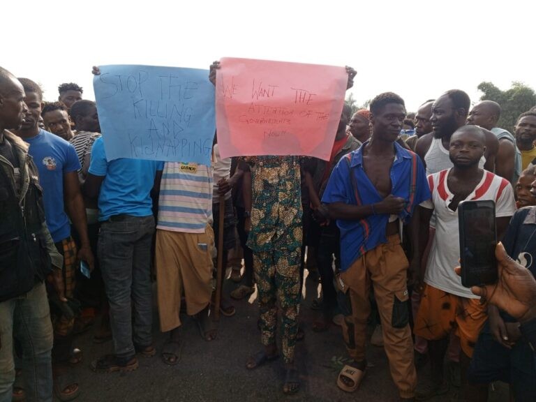 Residents Block Highway With Corpse Over Insecurity