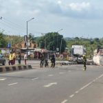 BREAKING: Fuel Tanker Falls in Front of LASUED, Noforija, Epe