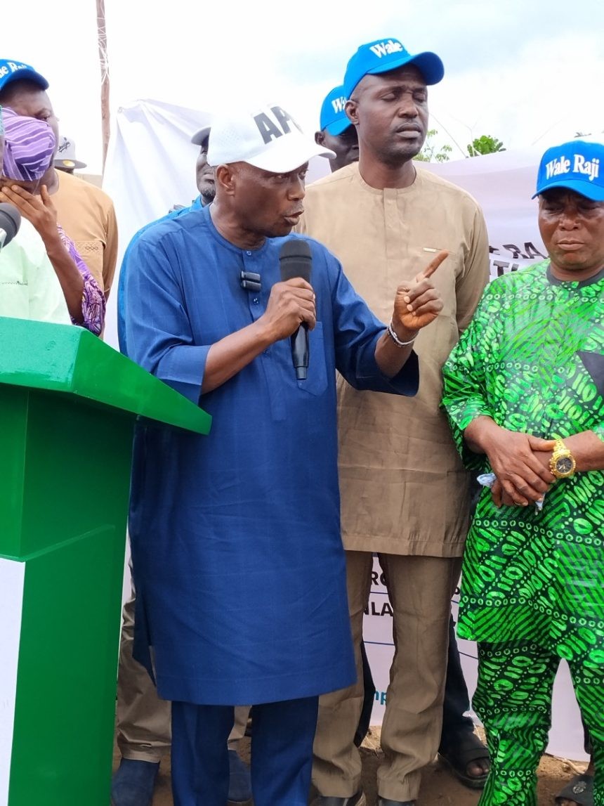 Wale Raji Flags Off Omola Schools Project