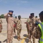 Service chiefs in Maiduguri, Borno State