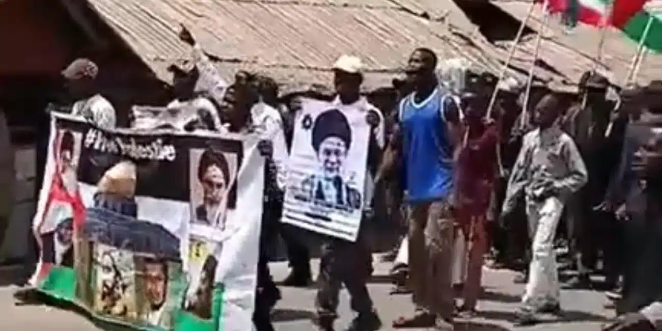 Islamic Movement Protest in Niger State Over Assassinat!on of Iran Leader