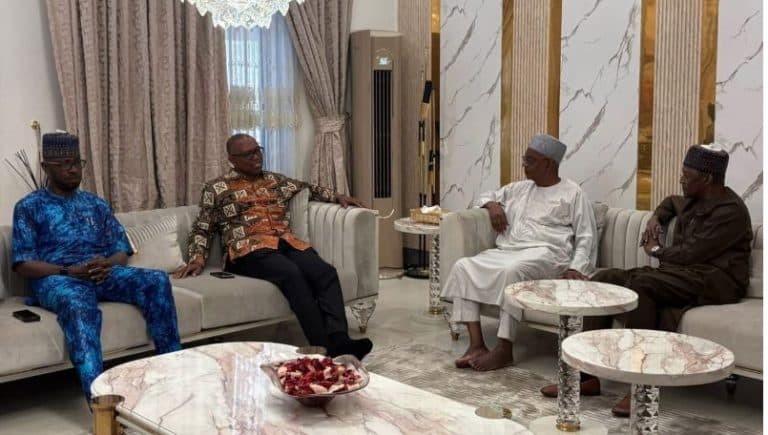 Peter Obi Visits Malami Amid Ongoing Trial  Malami faces multiple charges including fraud and illegal firearms possession