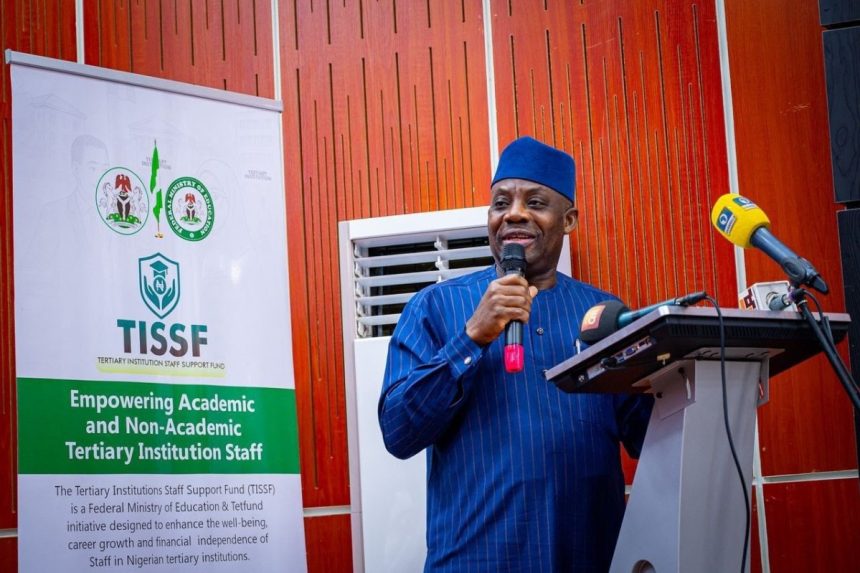 Minister of Education, Tunji Alausa