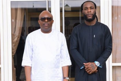 Burna Boy Visits Fubara