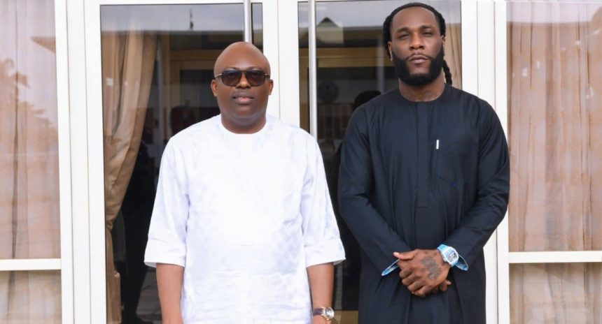 Burna Boy Visits Fubara