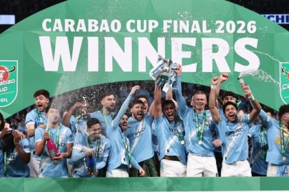 BREAKING: Man City Sink Arsenal to Win Carabao Cup
